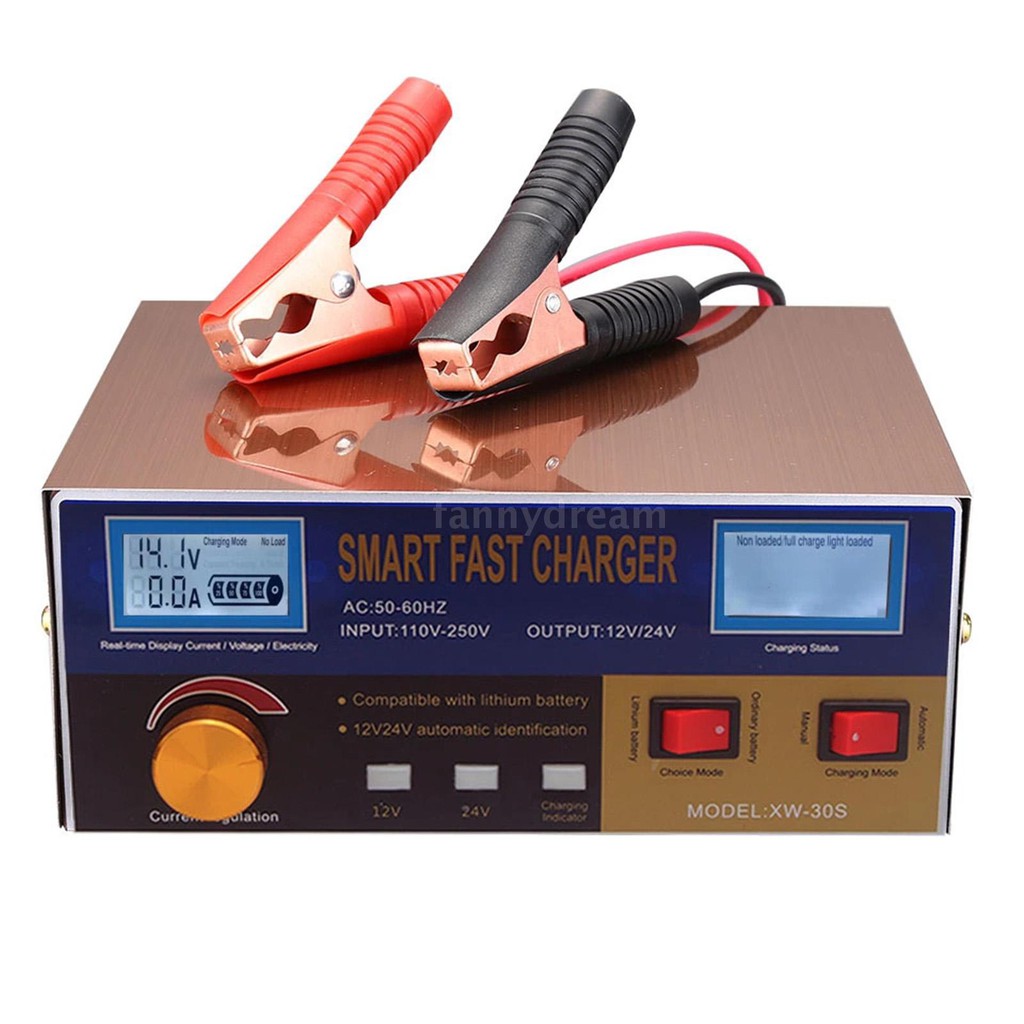 intelligent 12v battery charger
