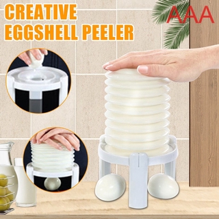Egg Stractor Instantly Cracker Hard Boiled Eggshell Peeler Kitchen Tools SFASTER Easy Egg Shell Remover Creative Eggshell Sheller
