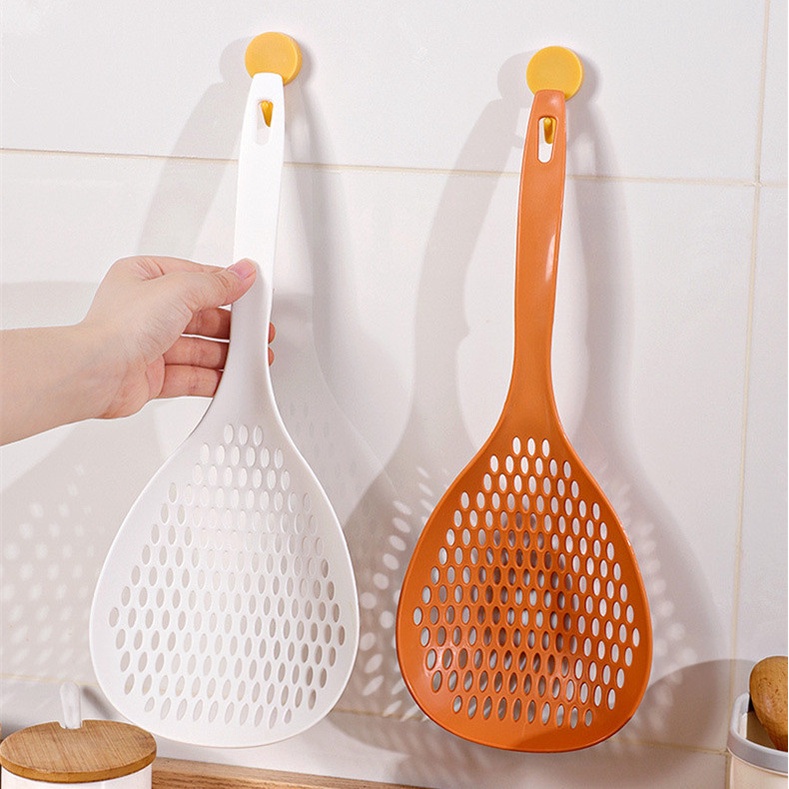 Japanese Style Household Large Leaky Spoon Kitchen Large Noodle Scoop ...