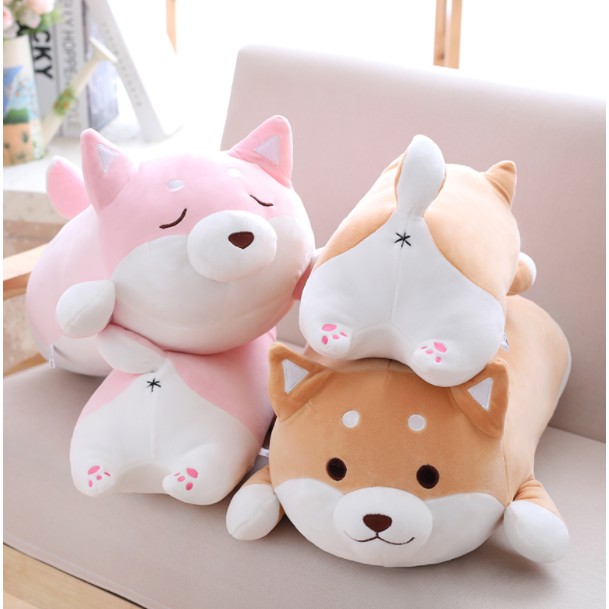 shiba inu plush pillow