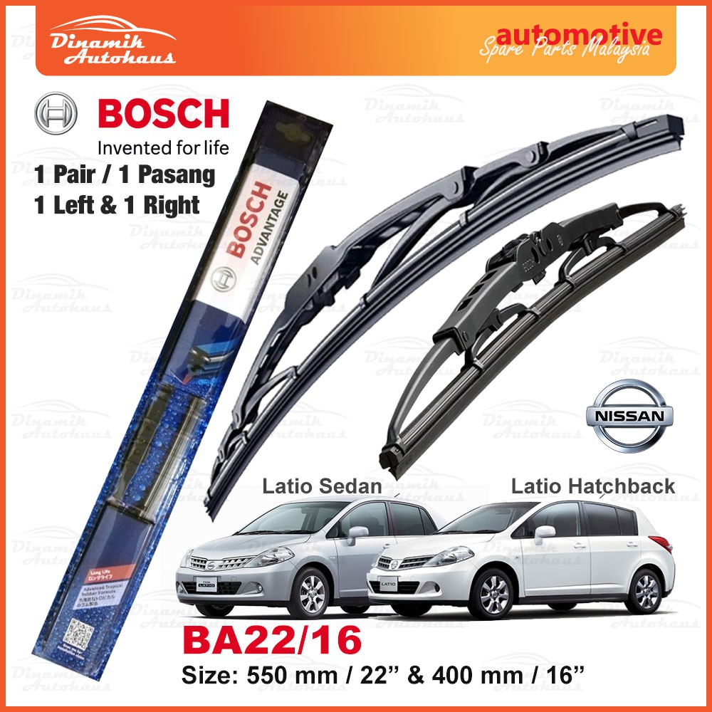 Peroduo Kancil Kelisa Wiper Blade 16 X18 1set Shopee Malaysia