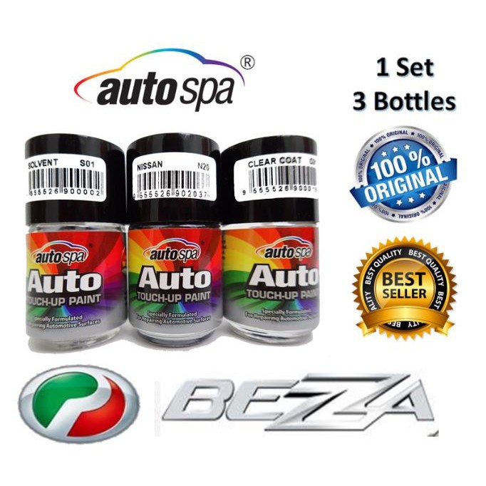 AUTOSPA Touch Up Paint for PERODUA BEZZA ( 3 in 1 Super 
