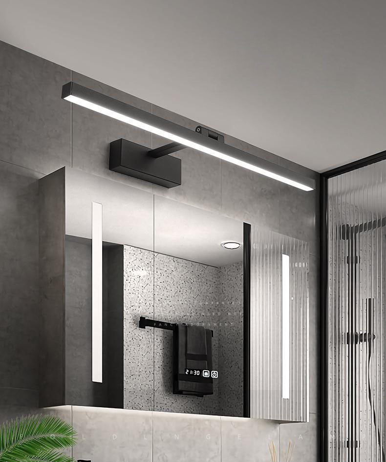 Wall Vanity Light LED Rotatable Head Wall Mirror Light Wall Sconces Bathroom Lighting for Powder Roo
