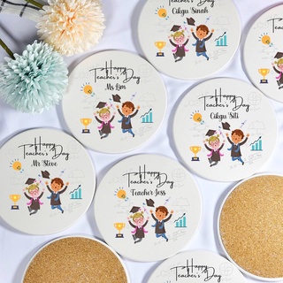 Personalised Coaster | Teachers day gift | with Name | occasions gift | Gifts | Personalised Gift | teacher appreciation #2
