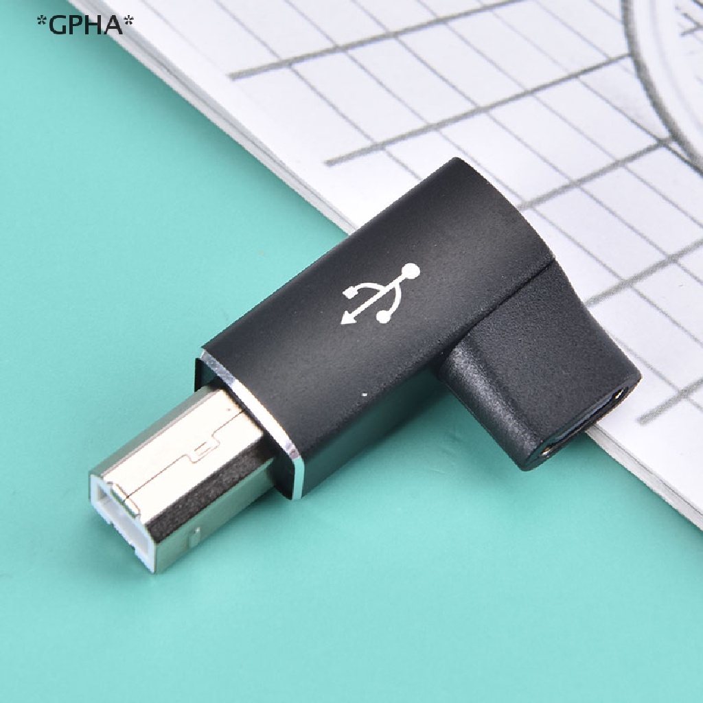 [[Gypsophila]] USB Type C Female to USB B Male Adapter for Scanner Printer Converter USB C Data