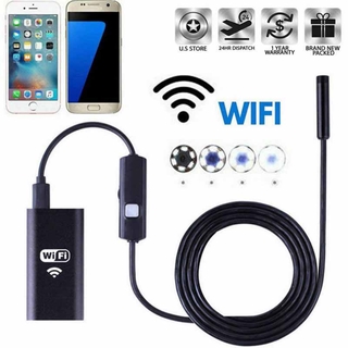 HD Waterproof WiFi Endoscope Inspection 6 LED Camera iPhone Android PC iPad