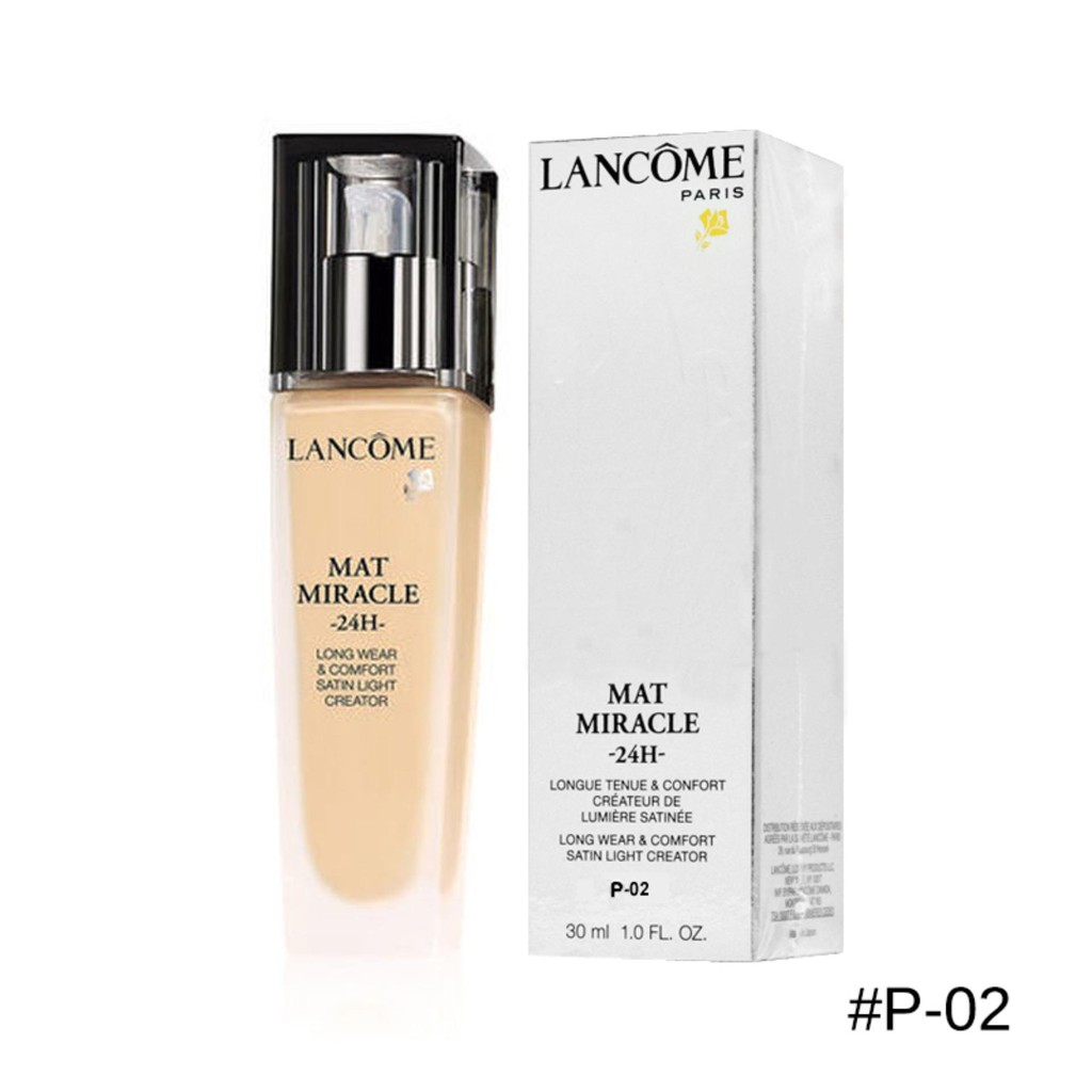 Lancome Mat Miracle 24h Long Wear Creator P 02 30ml Shopee