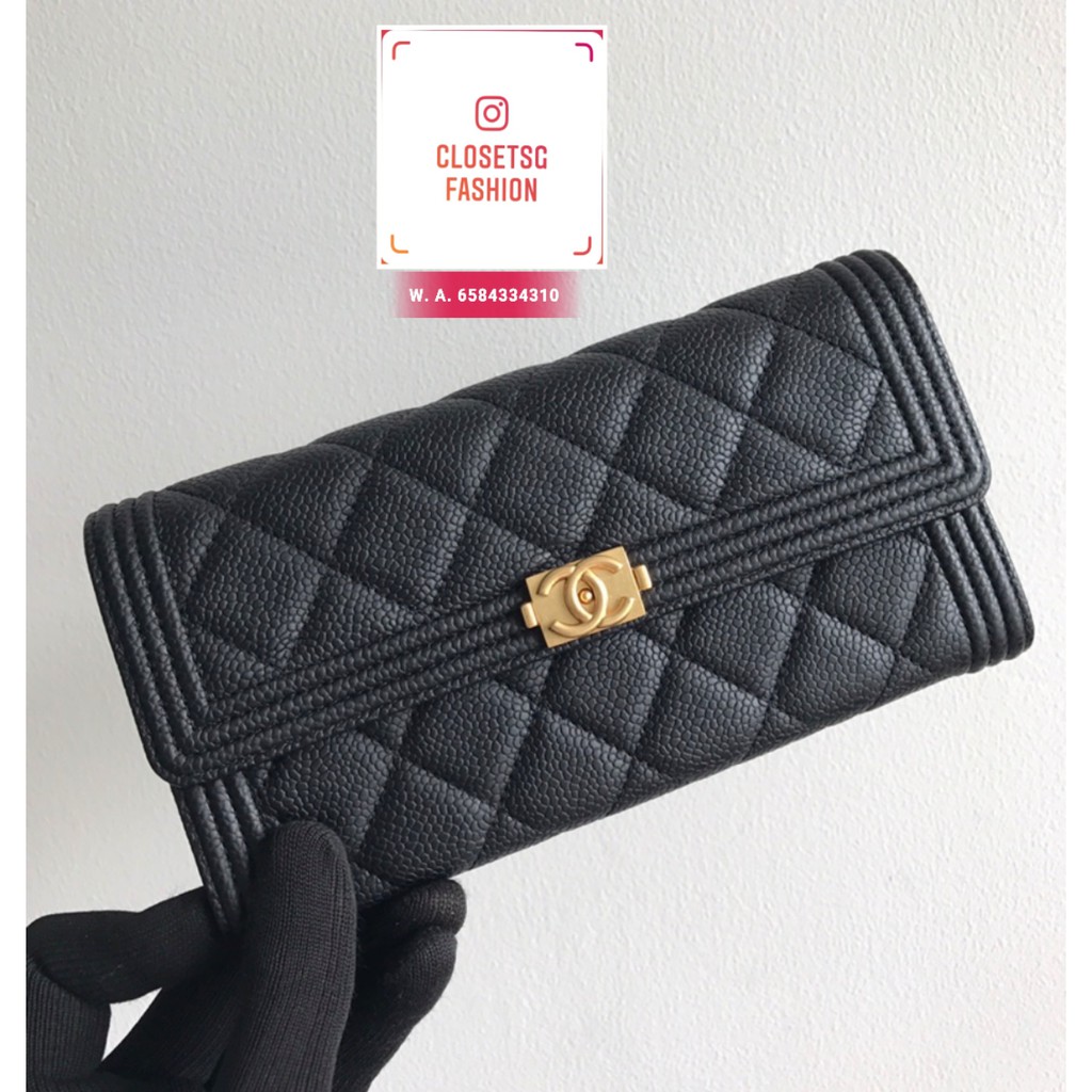 chanel long wallet price singapore