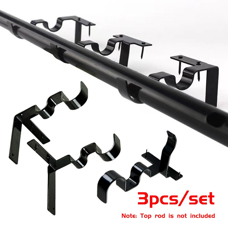 Kwik Hang Curtain Rod Holders Tap Right Into Window Frame Bracket
