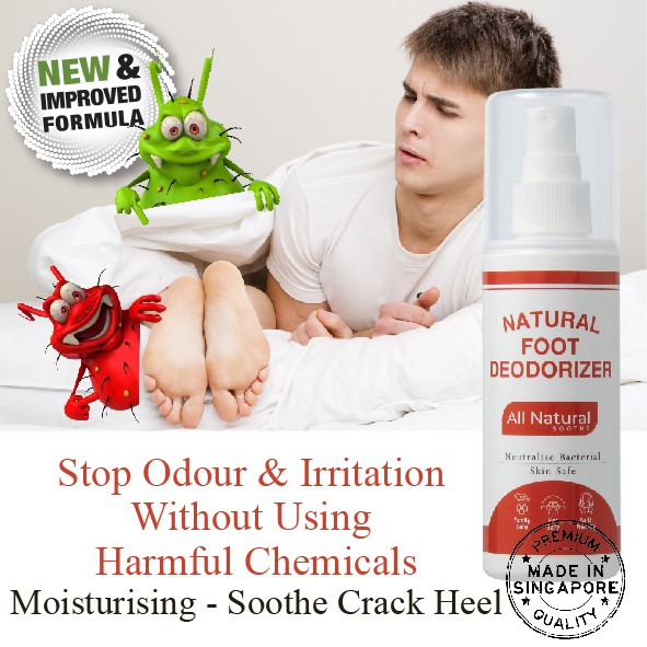 Foot Deodorizer 100 Natural Applicable For Shoe Deodorizing Shopee Singapore