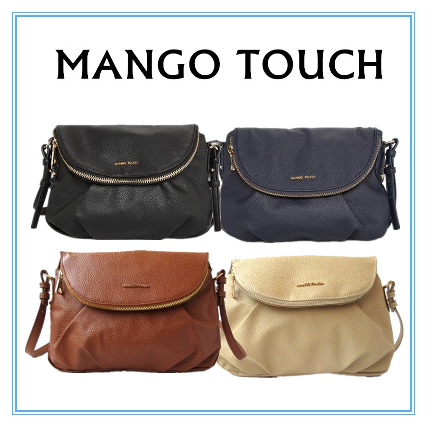 mango black solid shoulder bag