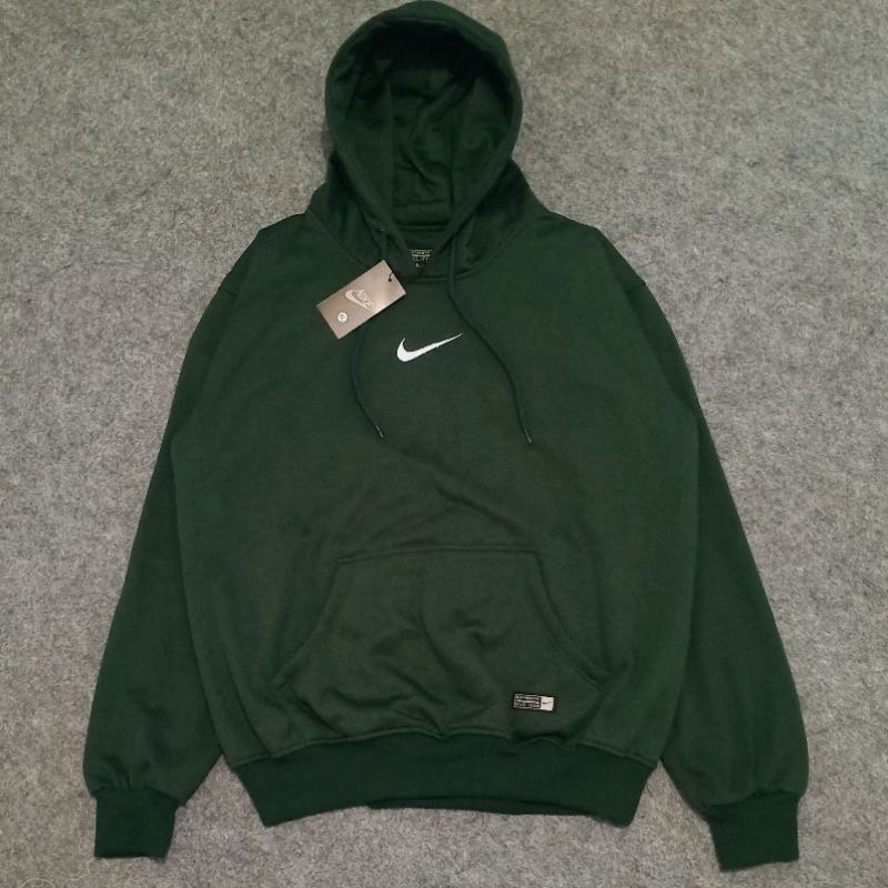 green nike zip up hoodie