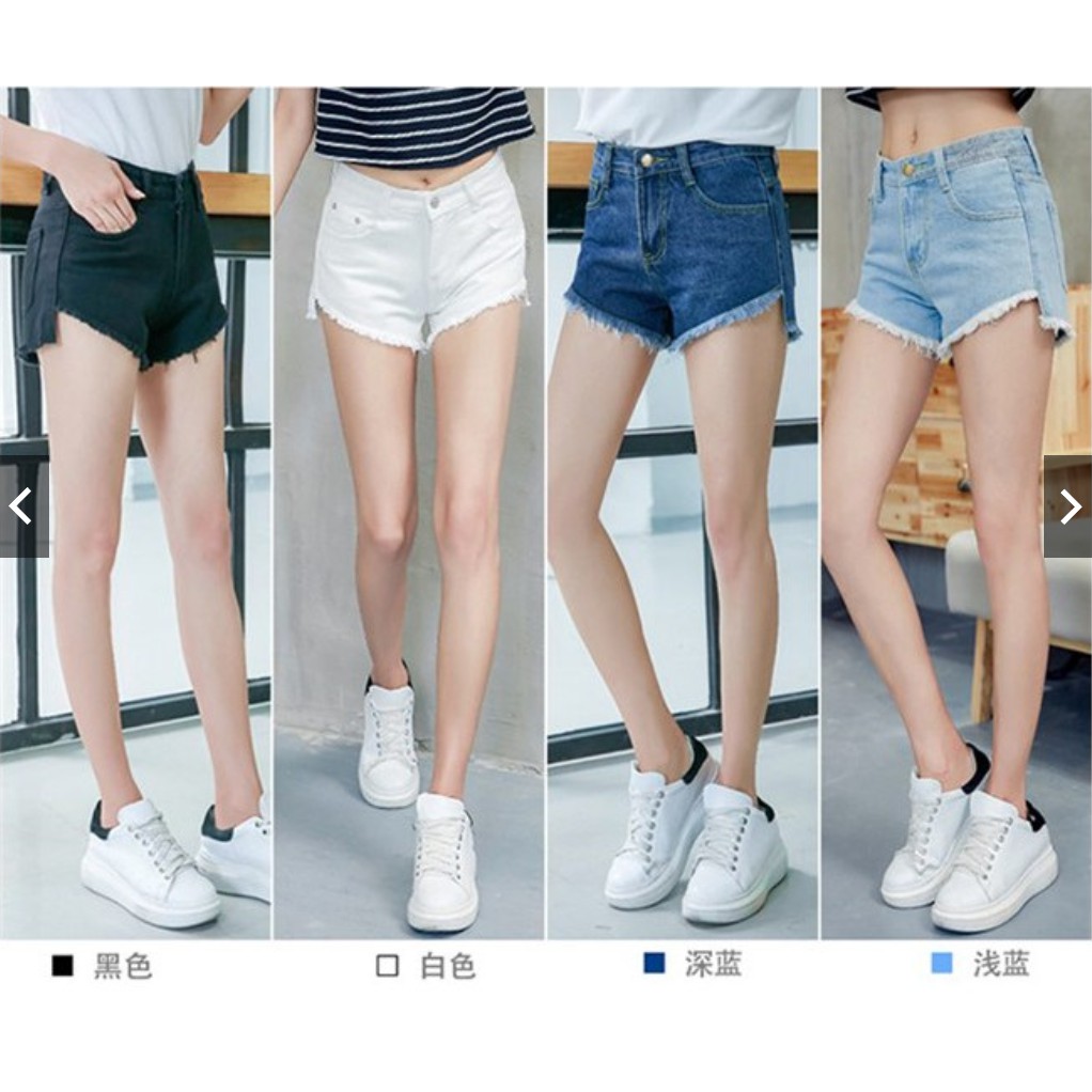 high waisted shorts shopee