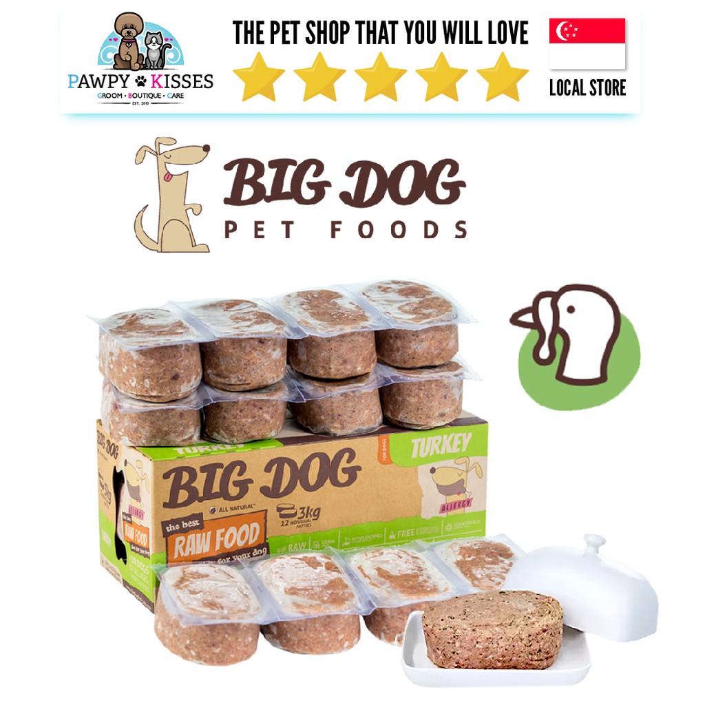 big-dog-barf-turkey-frozen-raw-dog-food-3kg-shopee-singapore