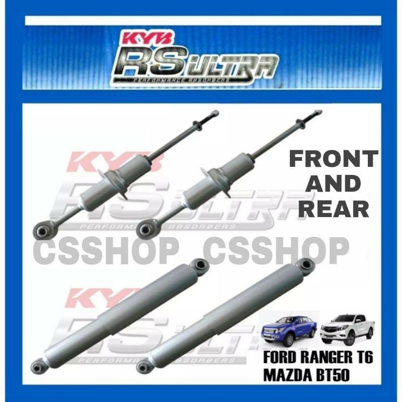 Ford Ranger T6 Mazda Bt50 Absorber Front And Rear Kyb Rs Ultra Heavy Duty Original Kayaba Suspension Shopee Singapore
