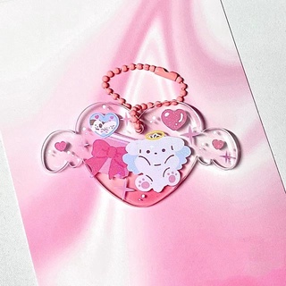 High color gradient Gupan guka acrylic sheet DIY manual key chain star chas 高颜值渐变咕盘咕卡亚克力片片DIY手工钥匙扣追星周边挂件塑料片 XI8805 #7