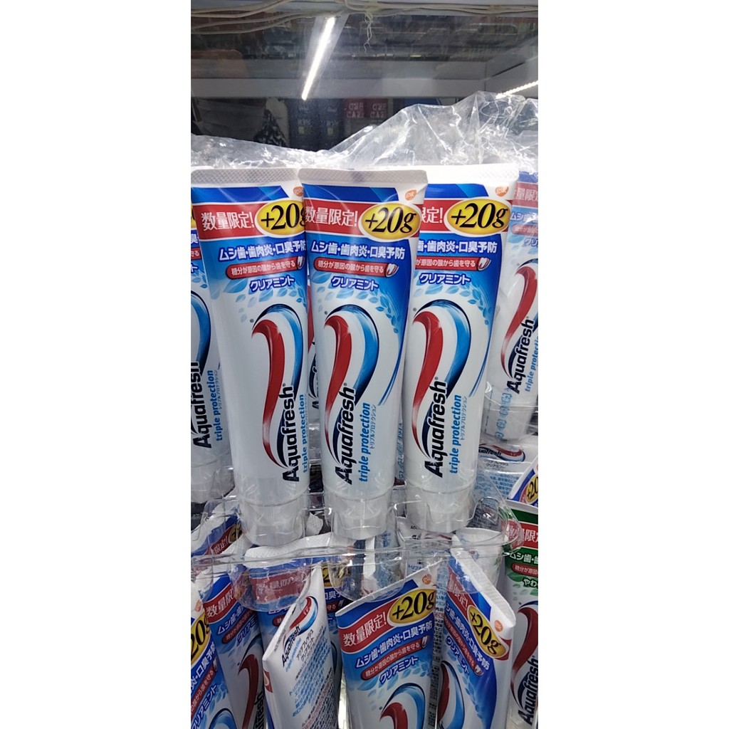 Japanese Aquafresh Toothpaste 160g Shopee Singapore