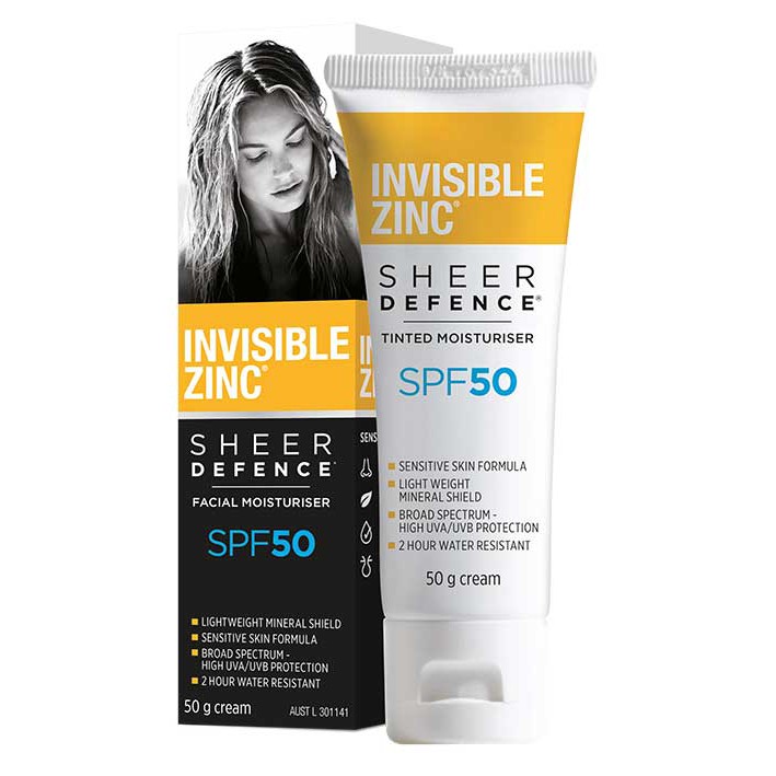 invisible zinc face sunscreen