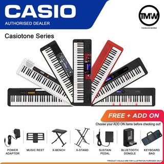 [LIMITED/PREORDER] Casio Casiotone CT-S1 CT-S100 CT-S200 CT-S500 CT-S400 LK-S450 61 Keys Touch Response Keyboard