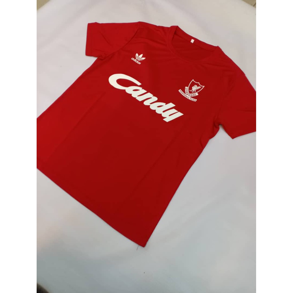 Liverpool Candy Red Tee Ready Srock Shopee Singapore - limited editionblack supreme polo t shirt roblox