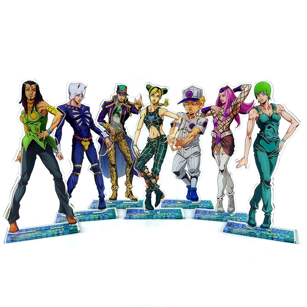 JOJO's Bizarre Adventure Stone Ocean Jolyne Jotaro Hermes Anasui