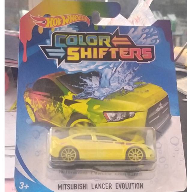 hot wheels color shifters mitsubishi lancer evolution