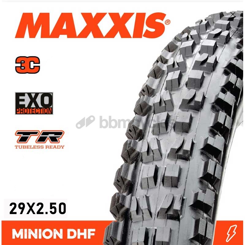 maxxis minion dhf exo tr mtb tire