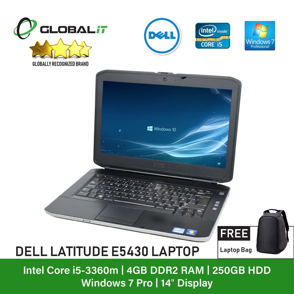 Refurbished Notebook Dell Latitude E5430 Laptop 14 Inch Lcd Intel Core I5 Shopee Singapore