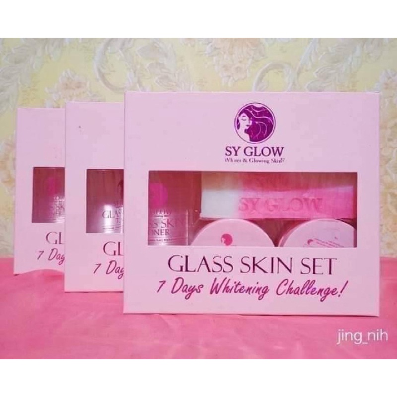 [SG AVAILABLE] SY GLOW GLASS SKIN SET Shopee Singapore