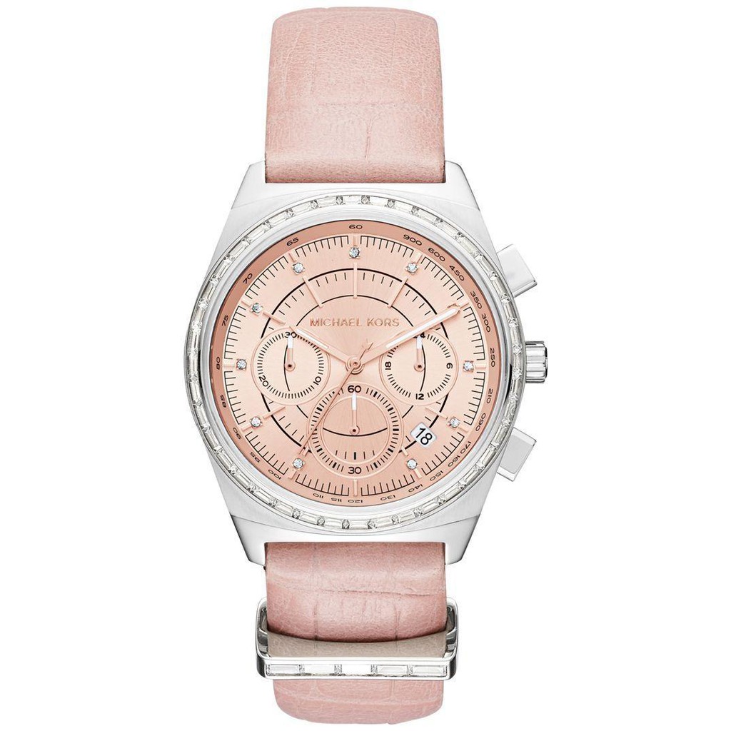 mk pink watch