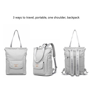 Image of thu nhỏ Leacat  women backpack Waterproof Laptop Backpack 13 13.3 14 15.6 inch Korean Fashion Nylon USB College Backpack bag for women #8