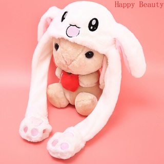 (Happy Candy)New Style attractive kids Moving Ear Rabbit Hat Dance Plush Toy For Gift #1