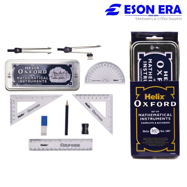 Malaysia] Helix Oxford Mathematical Instruments Geometry Set