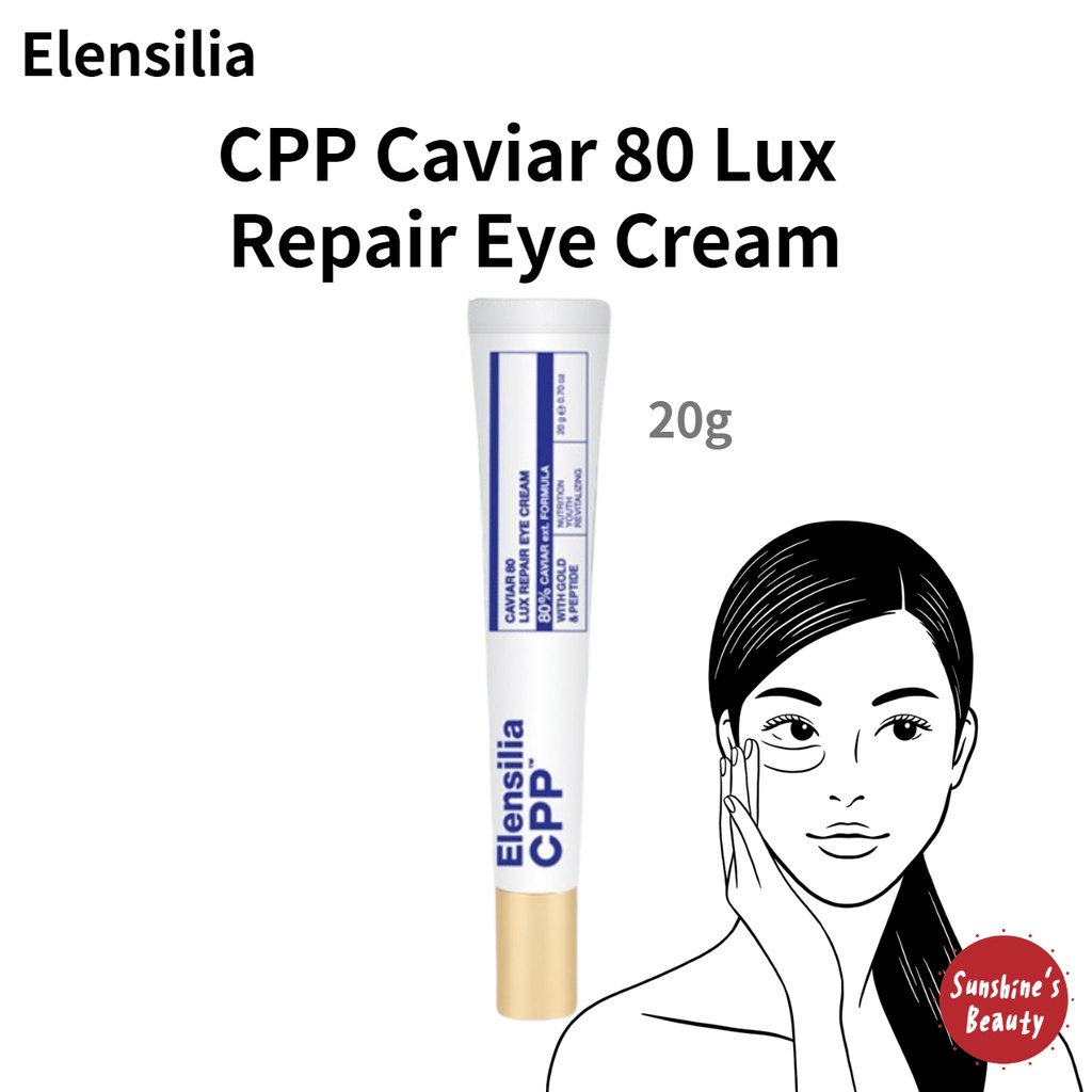 [Elensilia] CPP Caviar 80 Lux Repair Eye Cream 20g Shopee Singapore