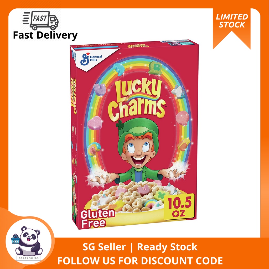 Lucky Charms, Gluten Free Breakfast Cereal, 297 g | Shopee Singapore