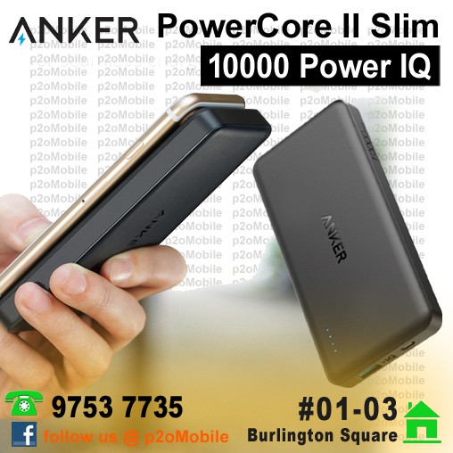 Anker Powercore Ii Slim 10000 Shopee Singapore