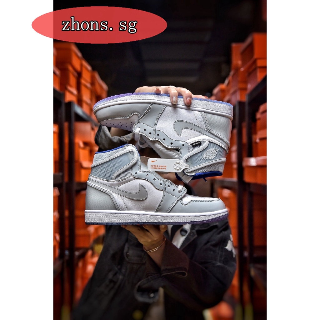 Top Quality 100 Original Nike Air Jordan 1 Retro High Og Aj1 Little Dior Midsole Top Quality High Top Men And Women Shoes Sneakers D 5211 Shopee Singapore