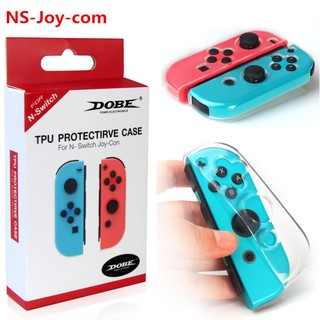 DOBE Switch TPU protector joy con Nintendo handle transparent soft case