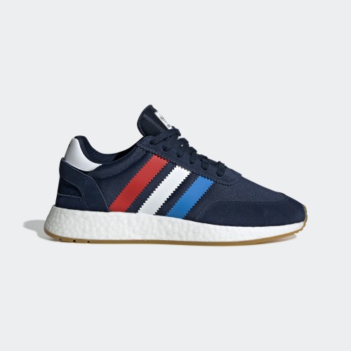 adidas iniki white blue red