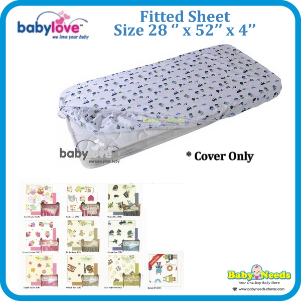 baby cot fitted sheet