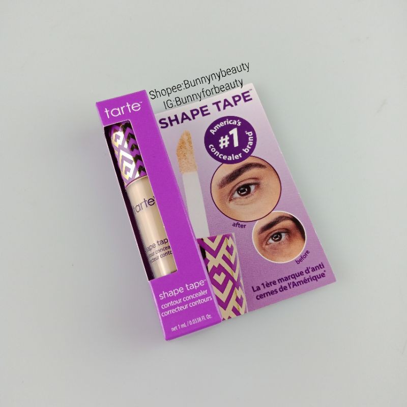 Tarte Shape Tape Contour Concealer, Trial Size 1 Ml 22N Light Neutral ...