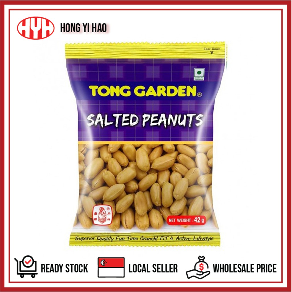 Tong Garden Salted Peanuts (12x40g) Shopee Singapore
