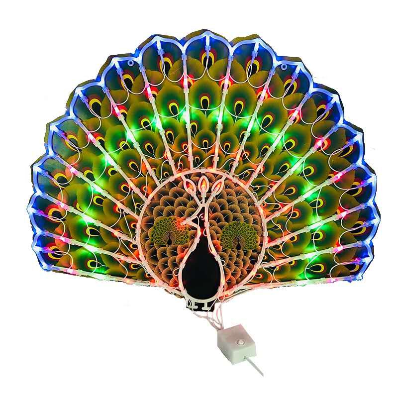 Led Peacock Light Peacock Led Lights Depavali Special Shopee Singapore