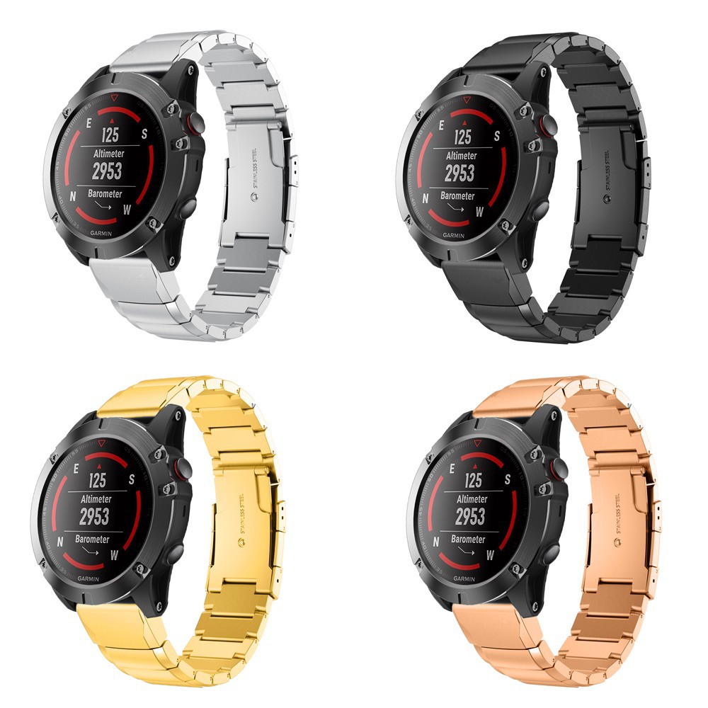 garmin fenix 5 plus strap size