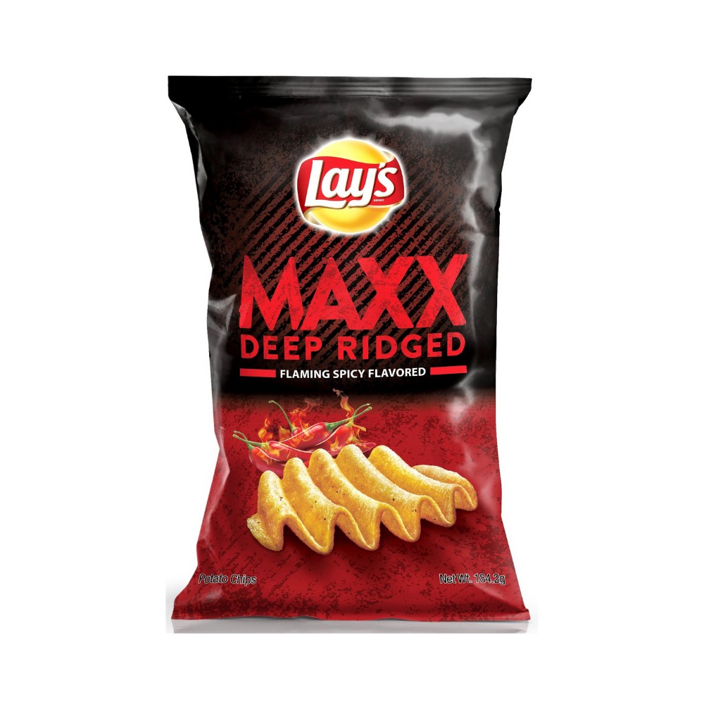 Lay's MAXX Flaming Spicy Potato Chips (184g x 6 Packs) | Shopee Singapore