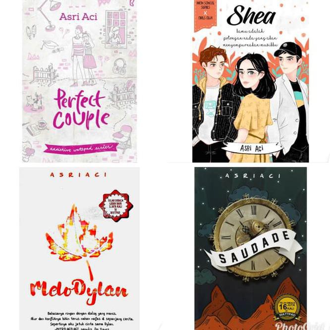 Package 4 Novel Asriaci Melodylan Perfect Couple
