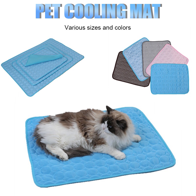 2pcs Summer Cooling Mat For Rabbit Washable Bunny Bed Pink 買い保障できる