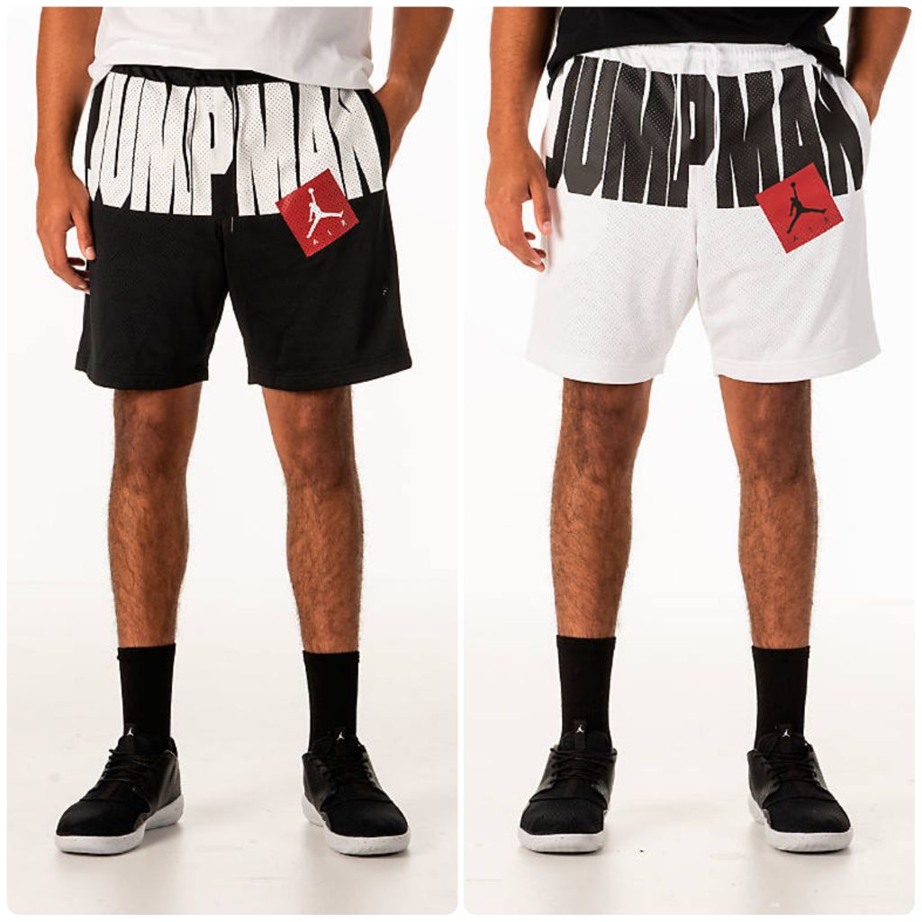 jumpman mesh shorts online -
