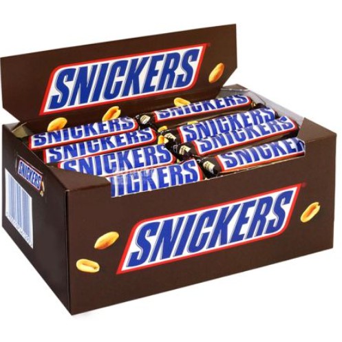 A Box Of 24 X 50g Snickers Chocolate Bar | Shopee Singapore