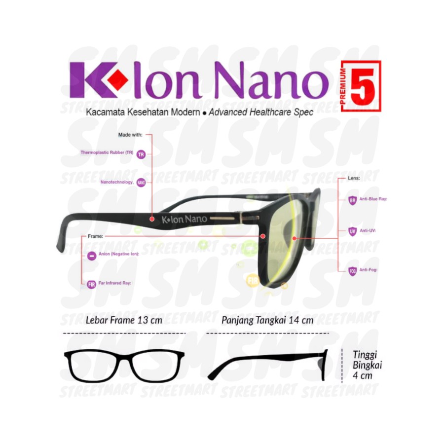 K Ion Nano Premium 5 Today Health Glasses Shopee Singapore